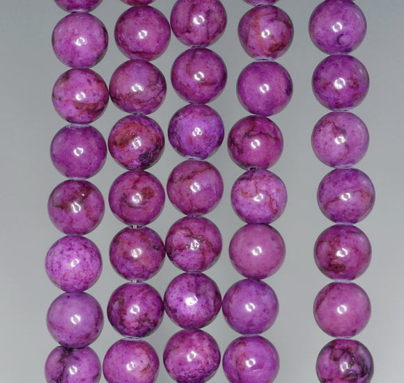8MM Purple Sugilite Gemstone ROUND Loose Beads 15.5 inch Full Strand (90184766-A126)