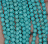 6MM Turquoise Howlite Gemstone ROUND Loose Beads 15.5 inch Full Strand (90184812-A129)