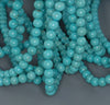 6MM Turquoise Howlite Gemstone ROUND Loose Beads 15.5 inch Full Strand (90184812-A129)