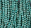 6MM Turquoise Howlite Gemstone ROUND Loose Beads 16 inch Full Strand (90184818-A129)