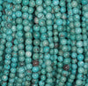 6MM Turquoise Howlite Gemstone ROUND Loose Beads 15.5 inch Full Strand (90184822-A129)