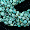 African Turquoise Gemstone Grade AAA Round 6MM 8MM 10MM Loose Beads (A294)