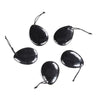 30x40MM Natural Smooth Shungite Gemstone Grade AAA Teardrop Pendant 1 Bead (80008563-D49)