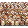 Natural Yellow Green Australian Opal Gemstone Grade AAA Round 6MM 8MM Loose Beads (D309)