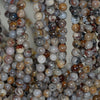6MM Moss Agate Gemston Brown Round 6MM Loose Beads 15.5 inch Full Strand (90183529-788)