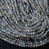 4MM Natural Labradorite Gemstone Grade AA Micro Faceted Round Loose Beads 15 inch Full Strand (80009423-P31)