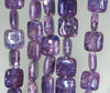 12X12mm Purple Lepidolite Gemstone Grade AA Square Loose Beads 15.5 inch Full Strand (90188348-670)