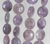 12mm Lavender Purple Lepidolite Gemstone Grade A Flat Round Loose Beads 8 inch Half Strand (90187874-656)