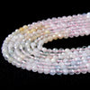 2MM Natural Beryl Morganite Aquamarine Heliodor Gemstone Grade AAA Micro Faceted Round Loose Beads 15.5 inch Full Strand (80009341-P26)