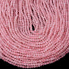 3MM Natural Rose Quartz Gemstone Grade AAA Round Loose Beads 15 inch Full Strand (80016373-P60)