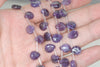 10X8mm Purple Lepidolite Gemstone Grade A Teardrop Briolette Loose Beads 16 inch Full Strand (90188363-671)