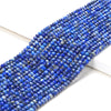 Natural Lapis Lazuli Gemstone Grade AA Micro Faceted Rondelle 3X2MM 4X3MM Loose Beads 15 inch Full Strand (P61 P62)