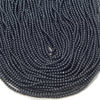 2MM Natural Black Spinel Gemstone Grade A Round Loose Beads 15 inch Full Strand (80016350-P59)
