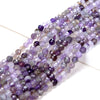5MM Natural Flower Amethyst Gemstone Grade A Micro Faceted Round Loose Beads 15.5 inch Full Strand (80009442-P33)