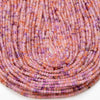 3X2MM Natural Sunstone Lepidocrocite Amethyst Gemstone Grade AA Micro Faceted Rondelle Loose Beads 15 inch Full Strand (80016392-P61)
