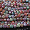 Ruby in Kyanite Gemstone Grade AAA Round 6MM 7MM 8MM Loose Beads (D405)