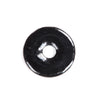 40MM Natural Smooth Shungite Gemstone Grade AAA Donut Pendant 1 Bead (80008560-D48)