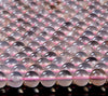6MM Natura Pink Sakura Agate Gemstone Grade AAA Round Loose Beads (D263)