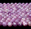 Rare New! Natural Ruby Purple Pink Gemstone Grade AAA Micro Faceted Round  6MM 7MM Loose Beads (D224)