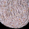 2MM Natural Kunzite Gemstone Grade A Micro Faceted Diamond Cut Cube Loose Beads 15 inch Full Strand (80017304-P76)