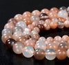 Natural Sunstone Moonstone Gemstone Grade AA Round 6MM 7MM 8MM Loose Beads (D177)