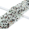 3MM Natural Green Phantom Gemstone Grade AA Micro Faceted Round Loose Beads 15 inch Full Strand (80016793-P64)