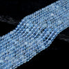 4MM Natural Aquamarine Gemstone Grade AAA Round Loose Beads 15 inch Full Strand (80017382-P77)