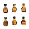 34X21X14MM Natural Yellow Tiger Eye Gemstone Perfume Bottle Pendant Faceted, Essential Oil Bottle Beads 1 Bead (80017230-P70)