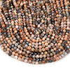 5MM Natural Argentina Rhodochrosite Gemstone Grade A Micro Faceted Round Loose Beads 13 inch Full Strand (80009448-P33)
