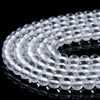 Natural Rock Crystal Clear Quartz Gemstone Grade A Round 2MM 3MM Loose Beads 15 inch Full Strand (P60)
