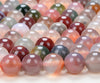 Natural Rainbow Chalcedony Agate Gemstone Grade AAA Round 4MM 6MM 8MM 10MM 11MM 12MM Loose Beads (D244)