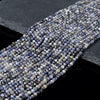 3MM Natural Tanzanite Gemstone Grade A Micro Faceted Round Loose Beads 15 inch Full Strand (80017052-P69)