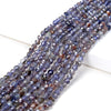 3-4MM Natural Iolite Sunstone Gemstone Grade AAA Micro Faceted Round Loose Beads 15.5 inch Full Strand (80009416-P31)