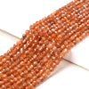 3MM Natural Hessonite Gemstone Micro Faceted Round Loose Beads 15 inch Full Strand (80016220-P50)