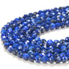 2MM Natural Lapis Lazuli Gemstone Grade AA Micro Faceted Round Loose Beads 15 inch Full Strand (80016205-P49)