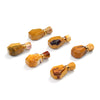 34X18X13MM Natural Mookaite Gemstone Perfume Bottle Pendant Faceted, Essential Oil Bottle Beads 1 Bead (80017226-P70)