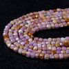 2MM Natural Phosphosiderite Gemstone Grade A Micro Faceted Diamond Cut Cube Loose Beads (P39)