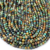 6MM Natural Turquoise Gemstone Grade A Round Loose Beads 15 inch Full Strand (80016792-P63)