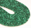 2MM Genuine Natural Malachite Gemstone Grade AA Round Loose Beads 15.5 inch Full Strand (80007296-488)