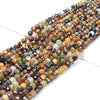 5-6MM Natural Green Garnet Gemstone Grade AA Micro Faceted Round Loose Beads 15 inch Full Strand (80016839-P67)
