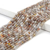 3MM Natural Botswana Agate Gemstone Grade AA Micro Faceted Round Loose Beads 15 inch Full Strand (80017475-P78)