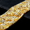 5X3MM Natural Golden Mother of Pearl Shell Gemstone Grade AAA Faceted Rondelle Loose Beads 15 inch Full Strand (80016859-D343)