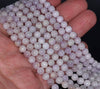 6mm Natural Kunzite Gemstone Grade A Lavender Purple Round Loose Beads 15.5 inch Full Strand (80003075-217)