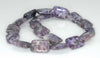 20X15mm Purple Lepidolite Gemstone Grade A Rectangle Loose Beads 7.5 inch Half Strand (90187890-667)