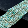4MM Natural Amazonite Gemstone Grade AA Micro Faceted Round Loose Beads 15 inch Full Strand (80016230-P51)