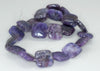 18X18mm Purple Lepidolite Gemstone Grade AA Square Loose Beads 16 inch Full Strand (90188257-670)