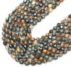 Natural Turquoise Gemstone Grade A Faceted Prism Double Point Cut 6MM 7MM 8MM Loose Beads (D214)