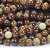Natural Green Garnet Gemstone Round 6MM 8MM 10MM Loose Beads (D289)