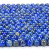 6MM Natural Lapis Gemstone Grade AA Round Loose Beads (D348)