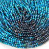 2MM Natural Multi Color Chrysocolla Azurite Gemstone Grade AAA Micro Faceted Round Loose Beads 15.5 inch Full Strand (80009360-P27)
